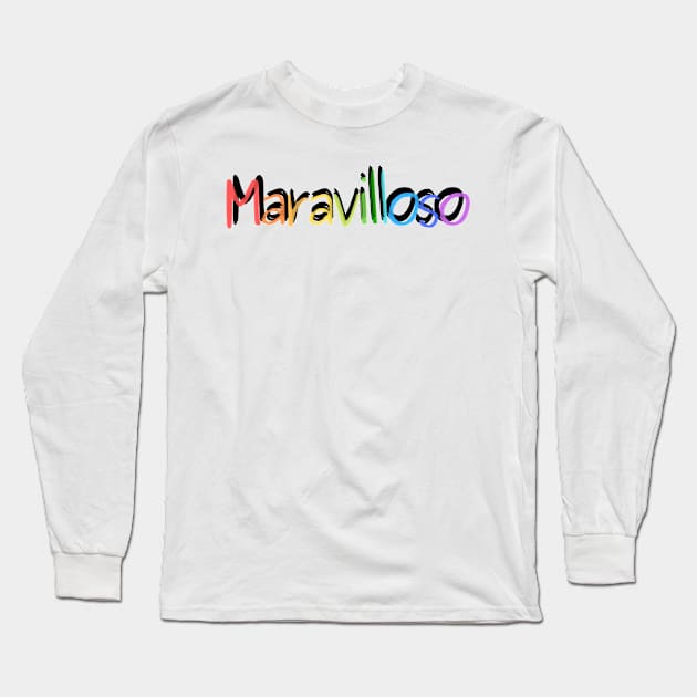 Marvelous (male) Funny Cute Gift Long Sleeve T-Shirt by EpsilonEridani